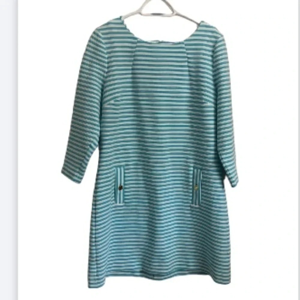 Lilly Pulitzer Blue Striped Dress
